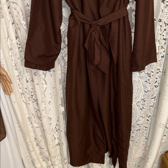 Comphy by Coop wrap Brown Women's Robe - Picture 2 of 8